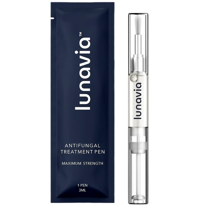 Lunavia Antifungal Pen – Cures Most Athlete’s Foot, Jock Itch, and Ringworm - 25% Undecylenic Acid with Tea Tree, Clove Bud & Aloe - 3-Pack Twist Pen